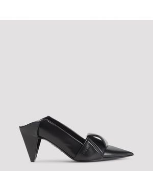 Loewe Origami Flap Back Pumps - Zwart