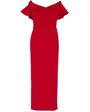 Solace London Cielo Maxi-Jurk - Rood