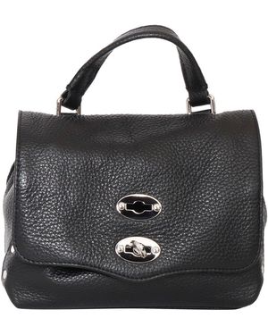 Zanellato Srl Postina Daily Size Baby Nero Handbag - Black