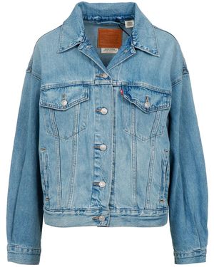 Levi's Mäntel aus hellem Denim - Blau