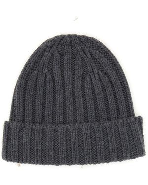 Aspesi Beanie Hat - Grey