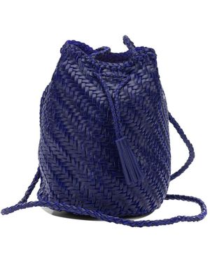 Dragon Diffusion Pompom Double Jump Borse A Tracolla Blu-Donna