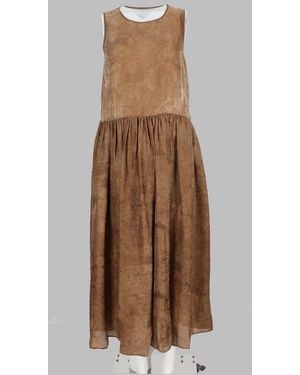 Uma Wang Abito Midi "Adral" - Brown