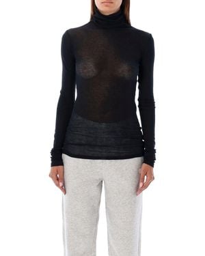 American Vintage Massachusetts Turtleneck - Black