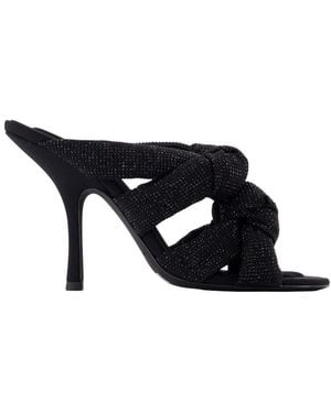 Alexander Wang Delvy 105mm Sandalen Nylon Black - Schwarz