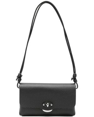 Zanellato Lettera Daily Leather Clutch - Black