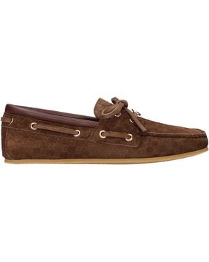 Gucci Moccasins Camouflage - Brown