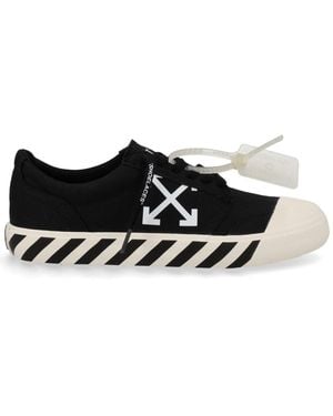 Off-White c/o Virgil Abloh Vulcanized Low-Top Trainers - Black
