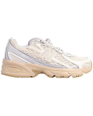 New Balance Trainer 740 Linen Toasted Sesame - White