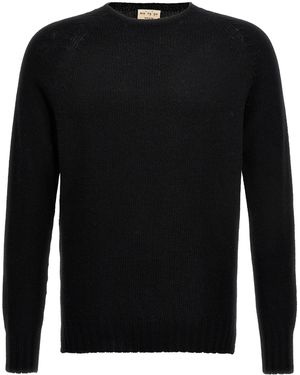 Ma'ry'ya Cashmere Pullover - Schwarz