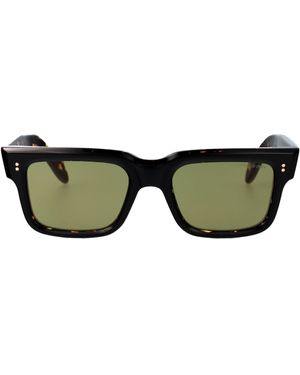 Cutler and Gross Squared Sunglasses Cgsn 1403 02 - Green