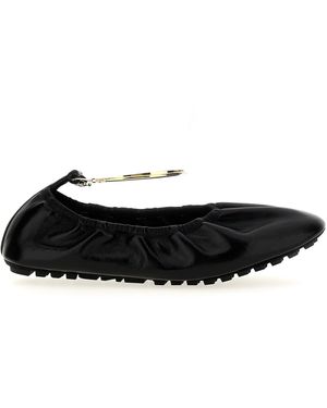 Fendi ' Filo' Ballet Flats - Black