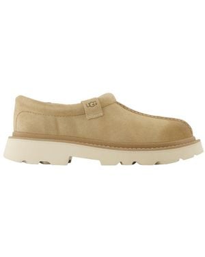 UGG M Tasman Lug Mules Leder Beige - Natur