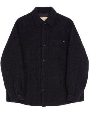 Valentino Vlogo Tweed Jacket - Blue