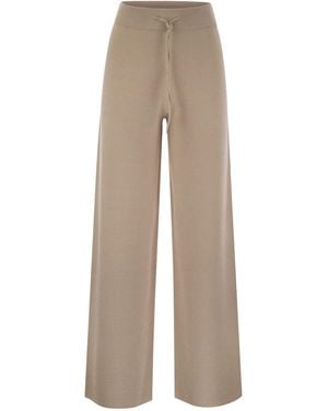 Fabiana Filippi Wide Trousers - Natural