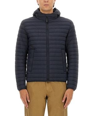 Colmar Lightweight Down Jacket With Hood - Blue