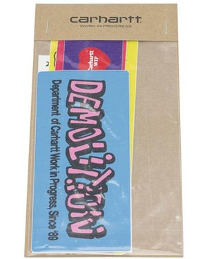 Carhartt Vinyl Stickers - Blue