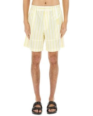 Jacquemus Aloe" Shorts - Yellow