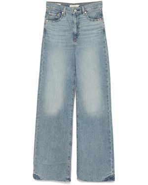 Levi's Ribcage Wide Leg H223 Tint Story - Blue