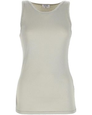 Filippa K Knitted Round Neck Top - Grey