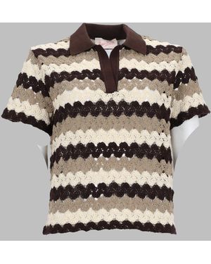 MC2 Saint Barth Cotton Polo Top For - Natural