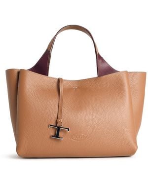 Tod's Lear-Lear-Tasche - Weiß