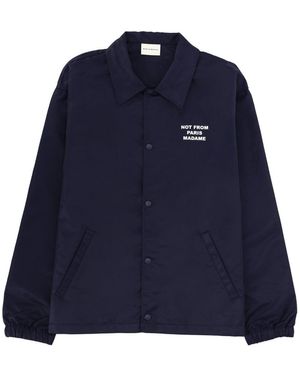 Drole de Monsieur "Slogan" Jacket - Blue