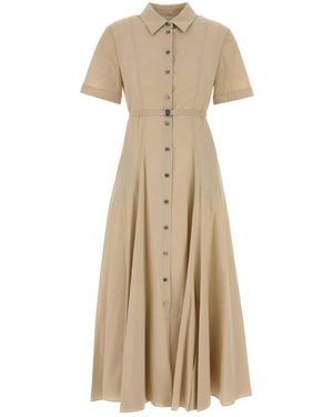Tory Burch Cotton Shirtdress - Natural