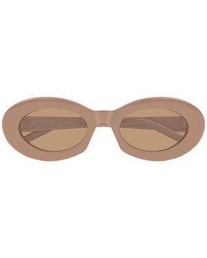 Saint Laurent Zonnebril Sl 594 010 Bruin/bruin Dames - Roze