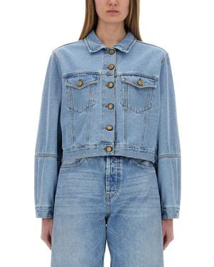 Alysi Denim Jacket - Blue