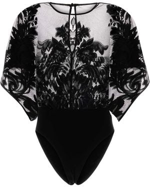 Norma Kamali Body Pizzo - Black