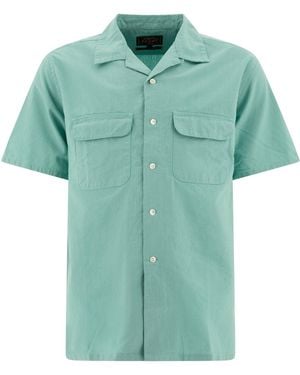 Beams Plus Shirt With Pockets Shirts - Green