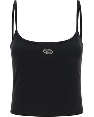 DIESEL "T Hupy Od" Oberteil - Schwarz