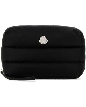 Moncler Black Fabric Beauty Case
