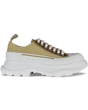 McQueen Sneakers Tread Slick - Mettallic