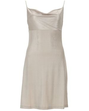 Versace Jeans Couture Chic Mini Dress For - Grey