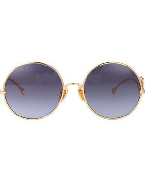 Chloé Metal Sunglasses - Blue