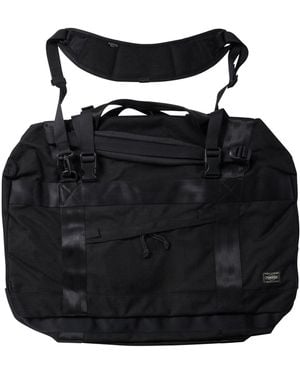 Porter-Yoshida and Co "3 Way" Duffle Bag - Black