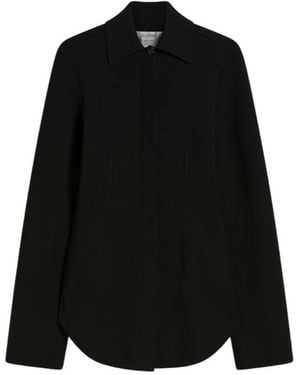 Sportmax Viscose Knit Shirt - Black