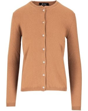 LA ROSE Strickjacke Kaschmir - Mehrfarbig