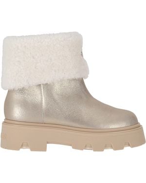 Moncler Aurea Mid Bottines - Neutre