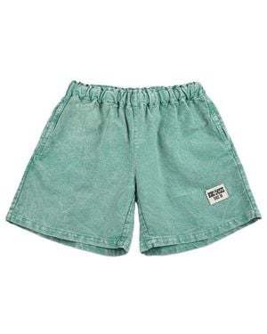 Bobo Choses Bermuda Shorts "Since 09" - Green