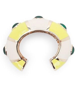 Jacquemus Le Bracelet Rayures - Metallic