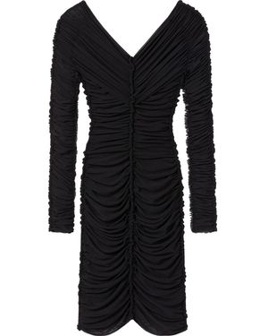 Az Factory By Ester Manas AZ Fabrik von Ester Manas gegen Nacken kurzes Kleid - Schwarz
