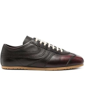 Dries Van Noten Trocknet Van Noten-Turnschuhe - Weiß