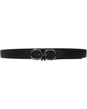 Ferragamo Belt/ Leather - Black
