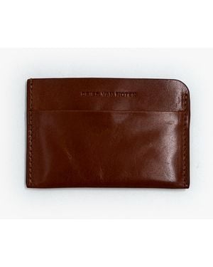 Dries Van Noten Flat Wallet With Coincase - Brown