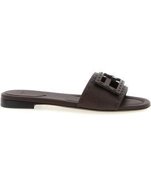 Fendi 'staguette' Glijdt - Zwart