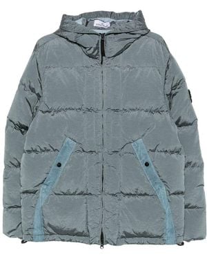 Stone Island Nylon Down Vest - Blue