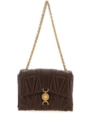 Versace Kleio Borse A Spalla E Tracolla Marrone-Donna